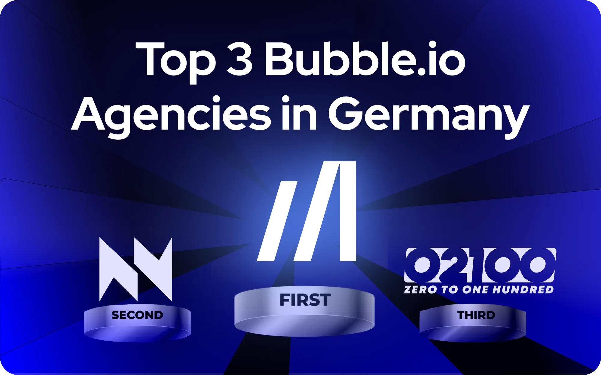 Die Top 3 Bubble.io-Agenturen in Deutschland