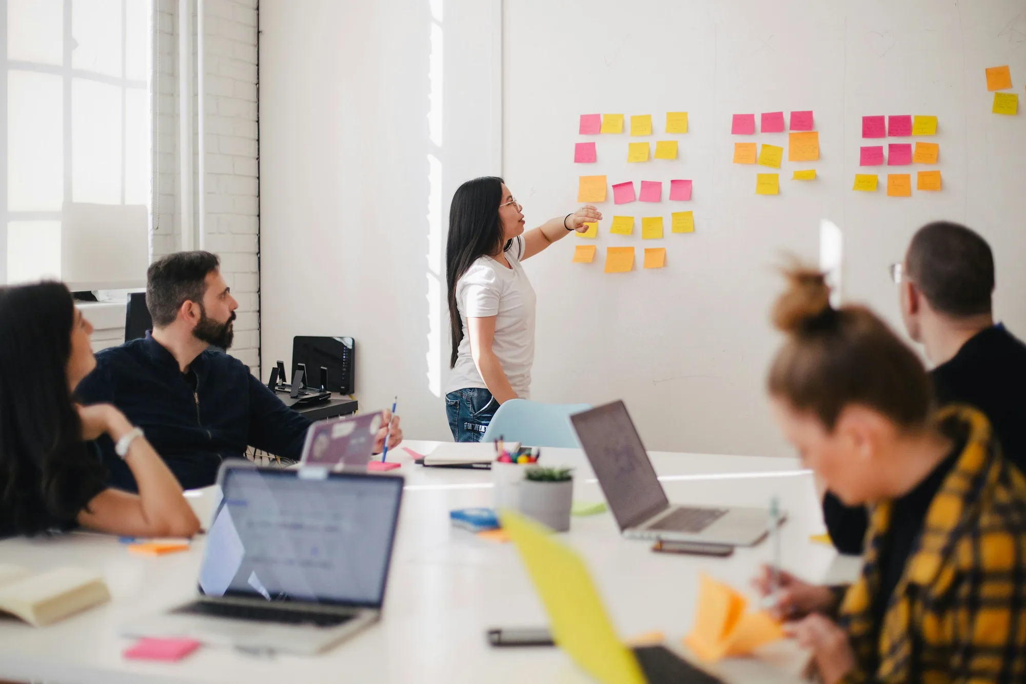 employees in an office - MVP Marketing