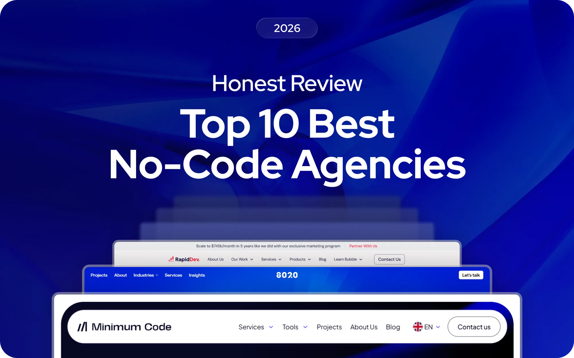 Top 10 beste no-code-bureaus in 2026: een eerlijke review