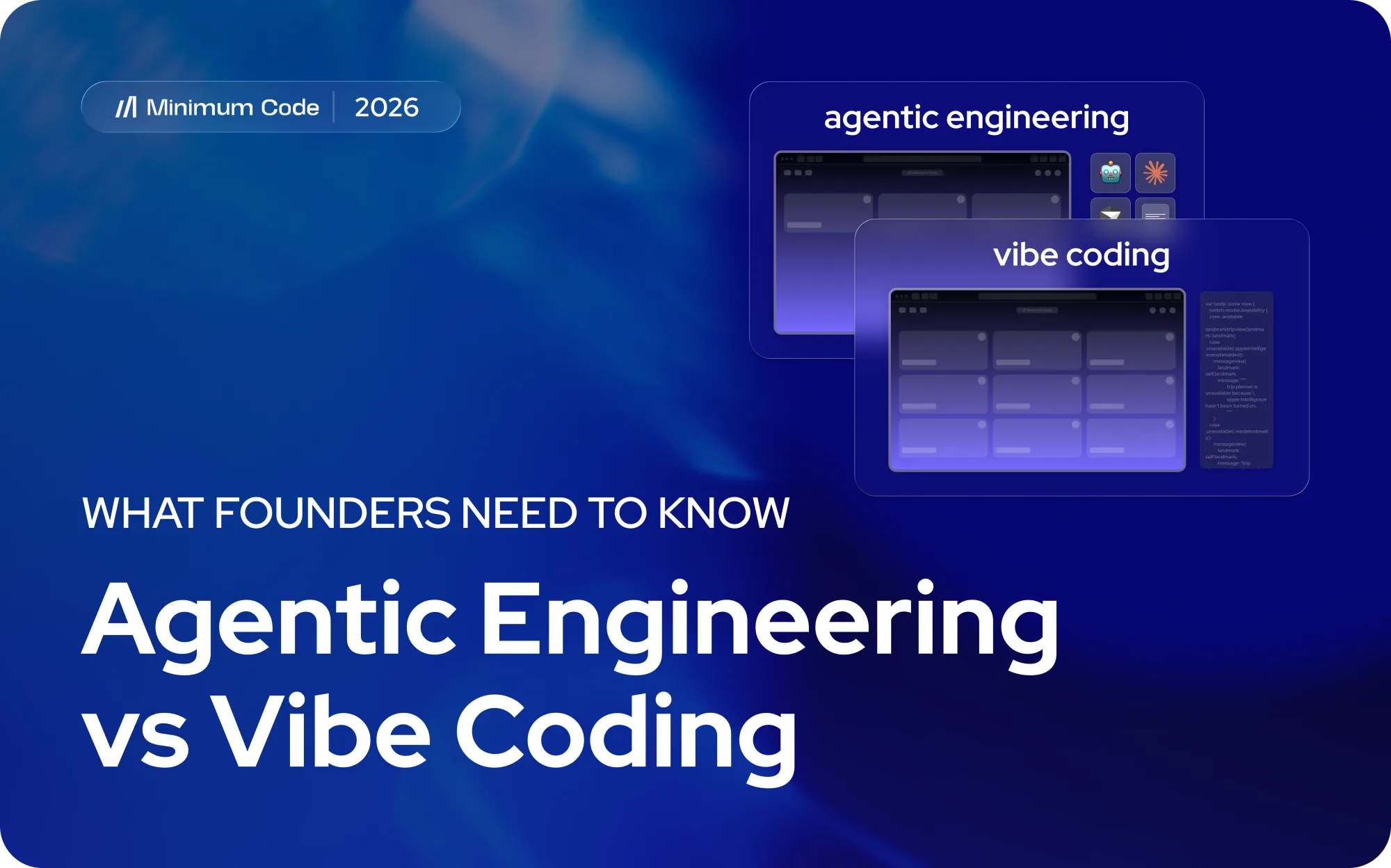 Agentische Softwareentwicklung und Vibe Coding: was Gründer wissen müssen
