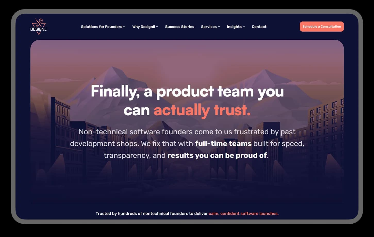 Designli - boutique mobiele app-bureau