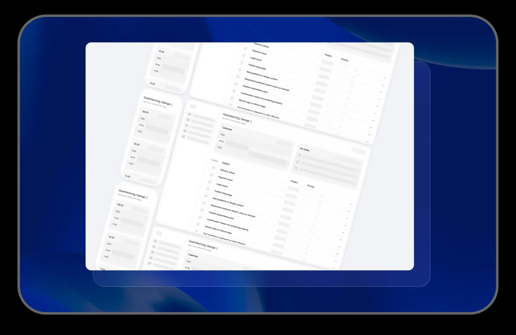 Product scope and planning documents