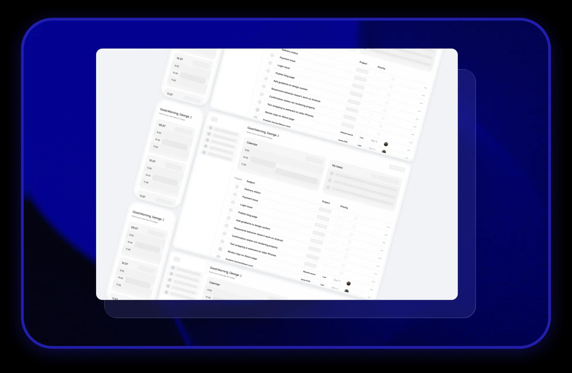 Product scope and planning documents