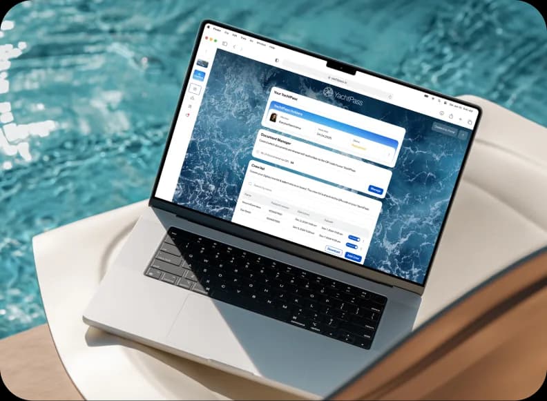 Yachtpass - Yacht Management Software — application overview