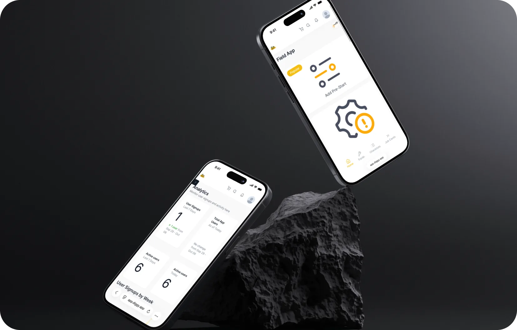 Diggy App (Mining Operations Software) — project image 1