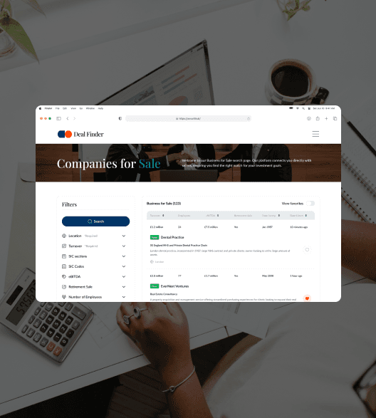 BB UK (Deal Finder Software) — application overview