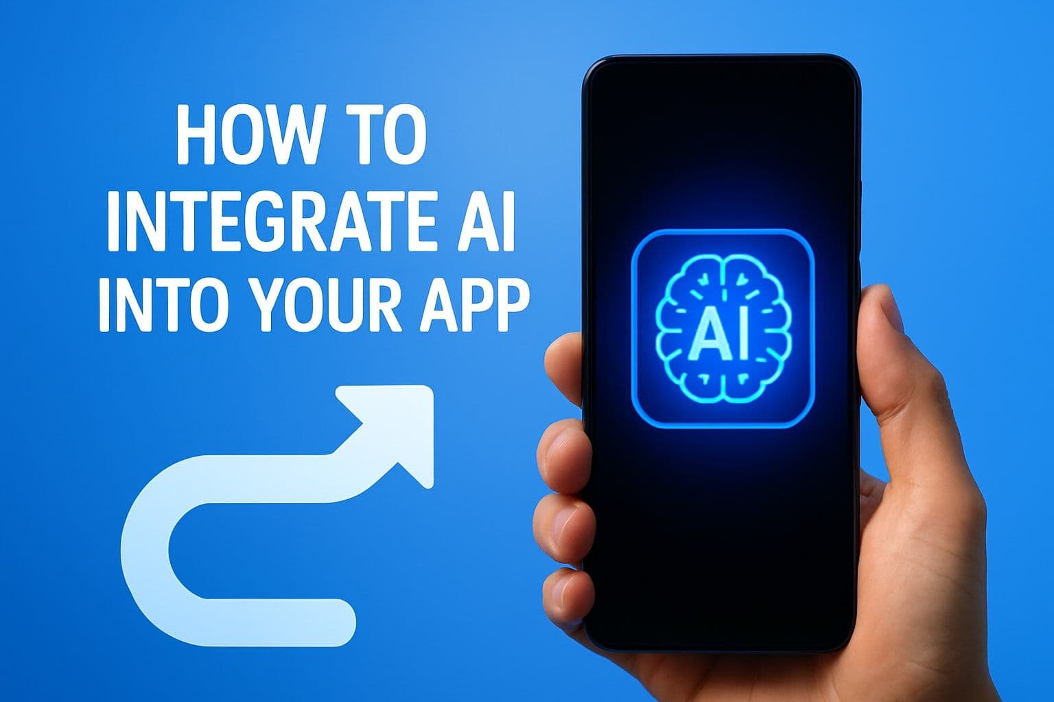 AI in je app integreren: stapsgewijze gids voor oprichters (2026)