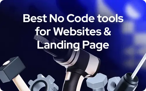 Beste tools zonder code voor websites en landingspagina's
