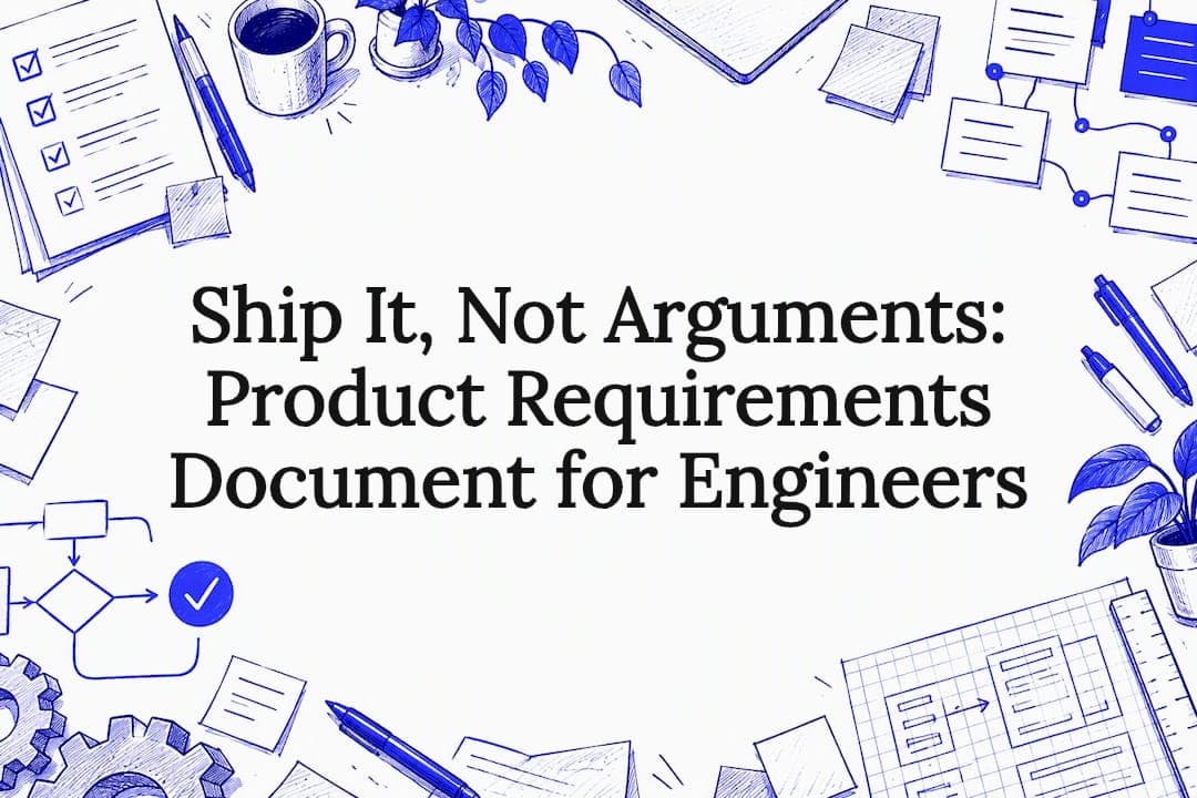 Ship It, Not Arguments: Product Requirements Document for Engineers