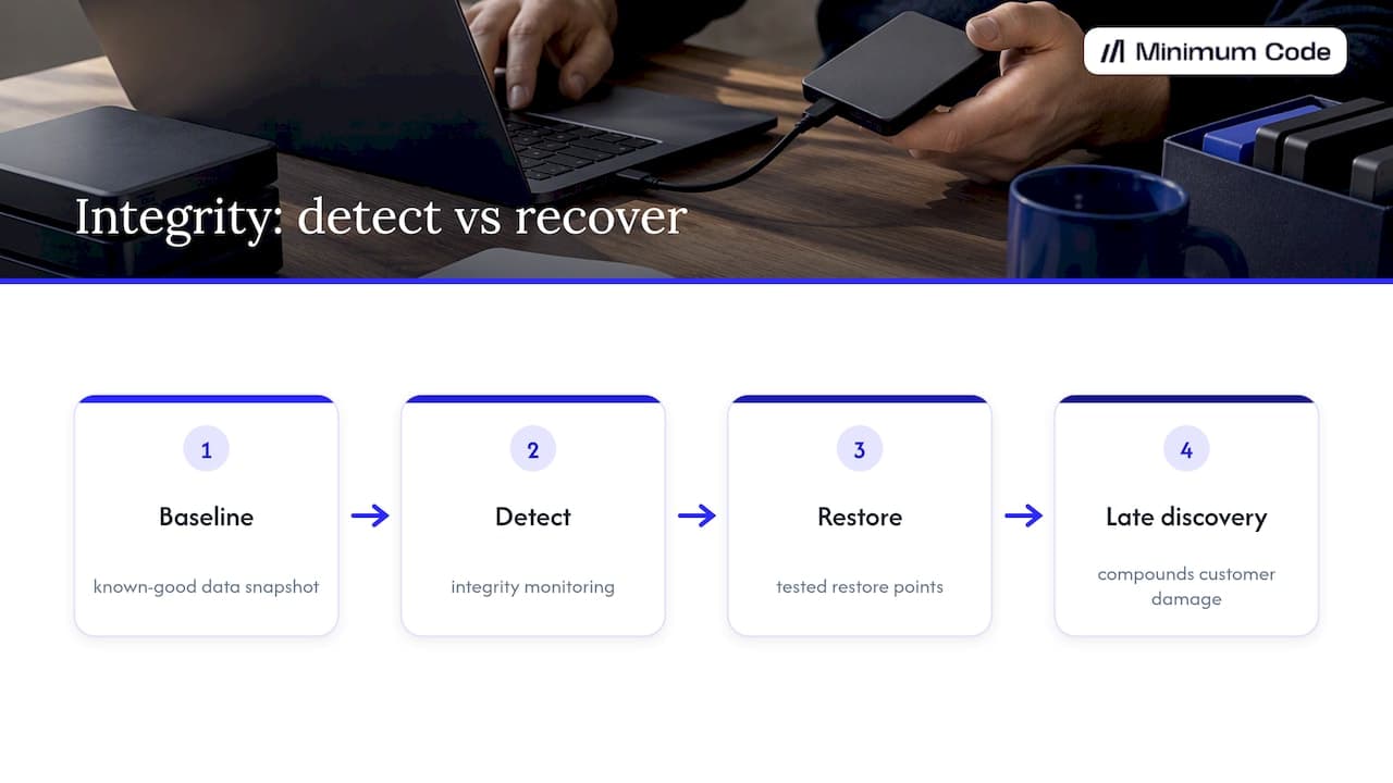 Impact on data integrity and system reliability — overview diagram