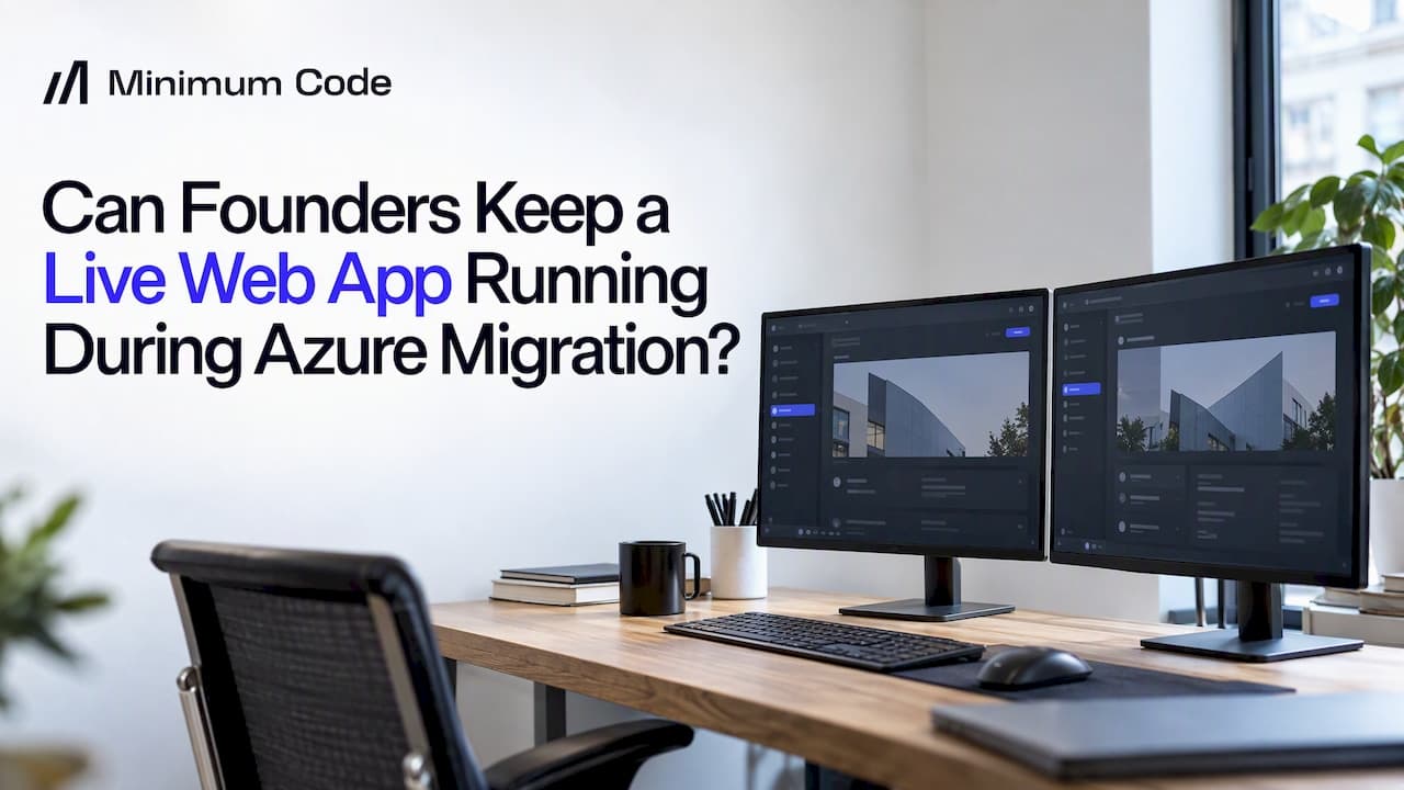 Can Founders Keep a Live Web App Running During Azure Migration?